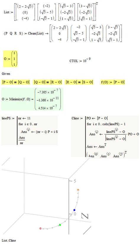 Using Eigenvalue in Mathcad 的图像结果