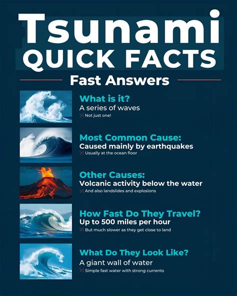 Tsunami Facts for Kids: What They Are, Causes, Warning Signs
