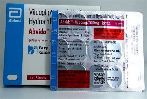 Pharmaceutical Tablets - Vokanamet 50mg/500mg Tablet Retailer from Madurai