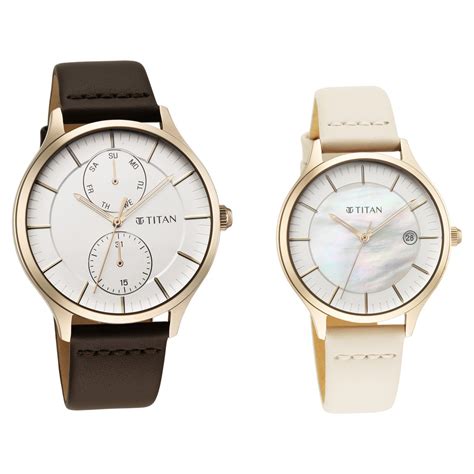 Buy Online Titan Bandhan White and Mother of Pearl Dial Analog with ...