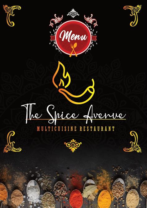 The Spice Avenue Menu, Menu for The Spice Avenue, Madhapur, Hyderabad ...