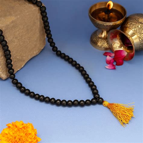 Buy Original Karungali Malai 108 Beads Ebony Mala -Divine Hindu