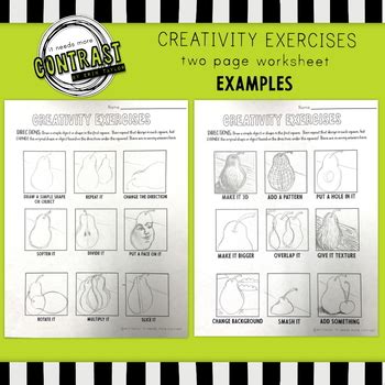 Creativity Exercises 的图像结果