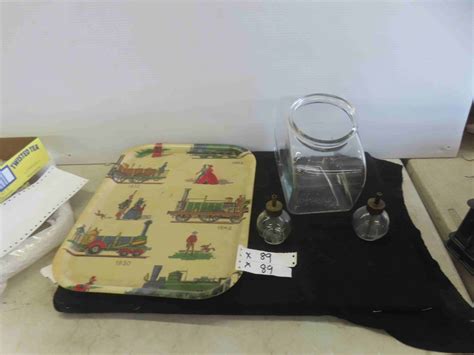 Tray, Planters Store Canister, 2 Bunsen Burners