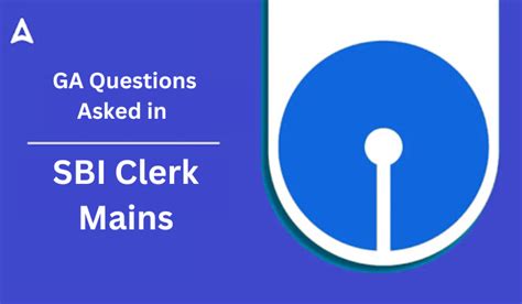 GA Questions Asked in SBI Clerk Mains Exam 2025, Check All GA and ...