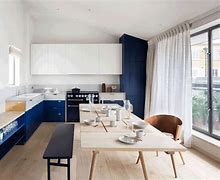 Image result for Kitchen Integrated Dining Table