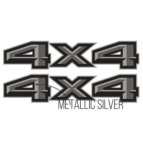 Buy 4x4 Decals for Truck Bedside Replacement Stickers for f150 Off Road ...