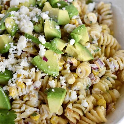 Elote Pasta Salad (Mexican Street Corn Pasta Recipe) - This Delicious House