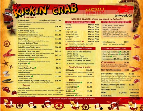 Lynwood, CA — Menus