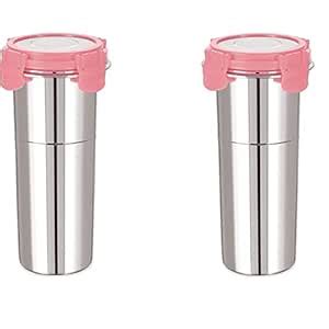 Buy RRJ Stainless Steel Airtight, Leak Proof, Freezer Safe and Dust ...