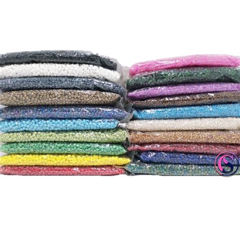 [450 Grams] Beads / sequins 6/o / sand mote 1 pound size 6/0 (4mm / 0.4 ...