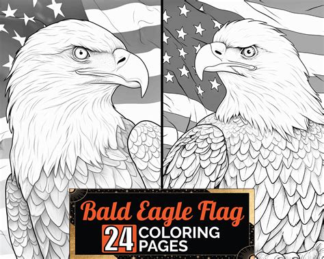 Realistic Eagle Coloring Pages