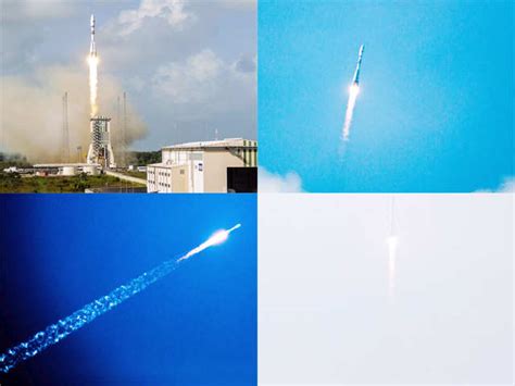 Russian carrier rocket Soyuz-ST takes off - Russian carrier rocket ...