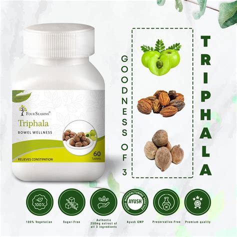 Triphala Tablet – Four Seasons Ayurveda