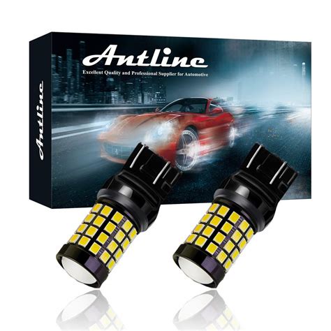 ANTLINE Newest 7443 LED Bulb White (2 Pack), 9-30V Super Bright 1600 ...