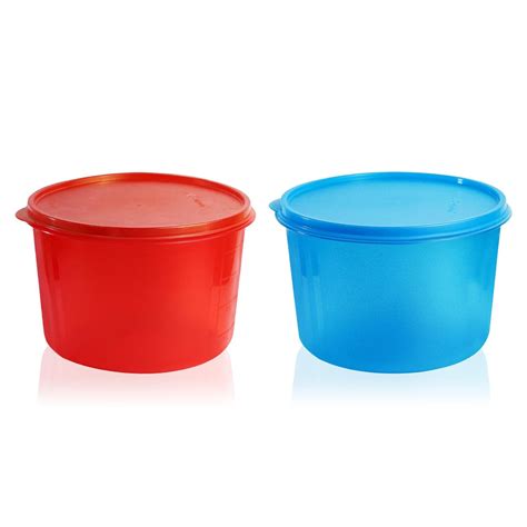 Buy Seama Flourax 5 Litres Plastic Storage Containers with Lid, Set of ...