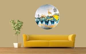 Shree Balaji Graphics Unique Wall Painting With Rasin Arts & Crystal ...