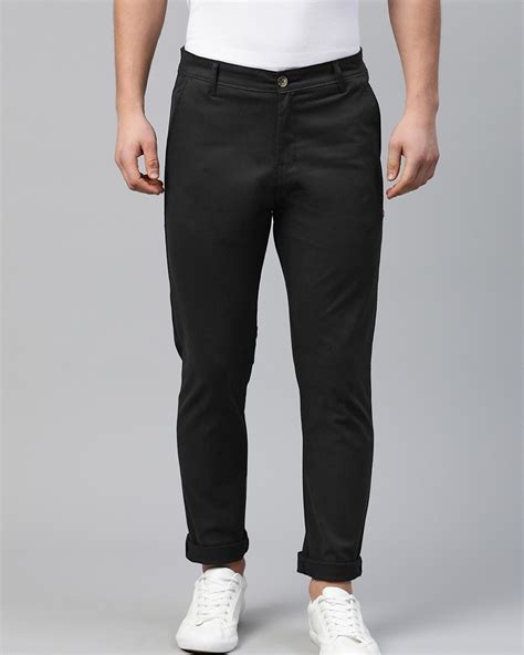 Men's Slim Fit Black Chino Pants at Marisela Warren blog