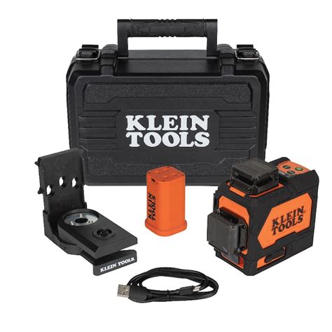 Klein Tools 91-ft Green Self-Leveling Cross-line Laser Level ...