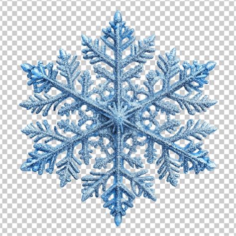Snowflakes transparent background | Premium AI-generated PSD