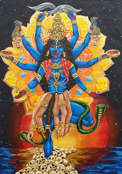 Kali Hindu Artwork