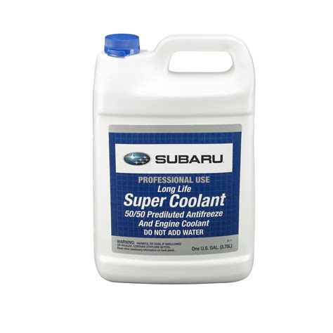 Subaru Outback 2.5L AT COLD WEATHER WAGON Super Coolant 50/50 ...