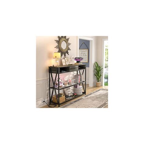 Buy Armocity Console Table with Outlets, Entryway Table for Entry, 47 ...