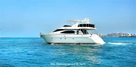 2-6 Hour Yacht Rental - Diamond Jacuzzi 90ft 2023 Yacht Rental - Dubai ...