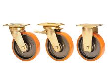 GRDE Castors with SAS Series Polyurethane Wheels, GRDE Castors with SAS ...