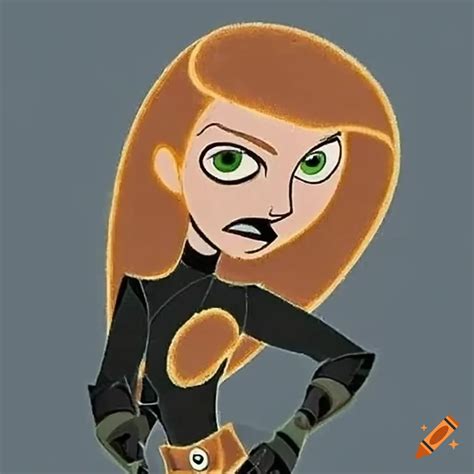 Kim possible character on Craiyon
