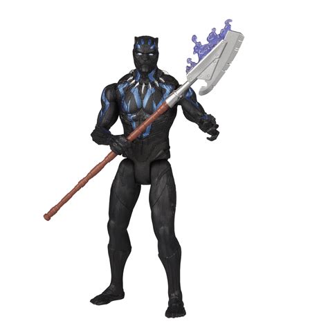 Buy Marvel Black Panther 6-inch Vibranium Suit Black Panther Online at ...