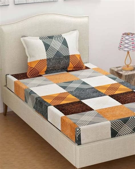 la' amour Prime Collection Offered 180TC Single Bedsheet Size (60X90 ...