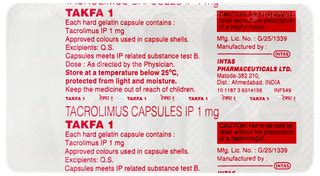 Takfa 1 MG | Order Takfa 1 MG Capsule Online at Truemeds