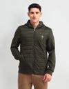 Buy Men Solid Regular Fit Jacket Green|U.S. Polo Assn. India