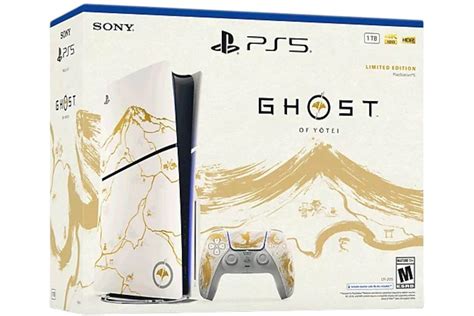 Sony PlayStation 5 PS5 Slim Ultra HD Ghost of Yotei Gold Limited Edition Bundle (US Plug) - US