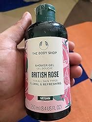 The Body Shop Vegan British Rose Shower Gel, 250 ML - For All Skin ...