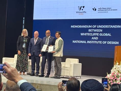 NID Ahmedabad & Whitecliffe Global Sign MoU for Academic Collaboration