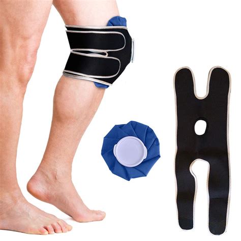 Buy Doctor Developed Knee Ice Pack/Hot & Cold Pack with Wrap/Support ...