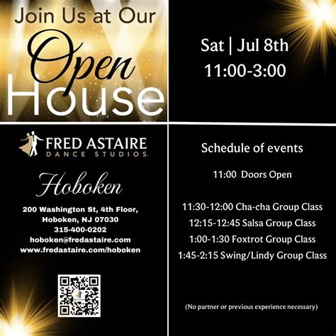 Fred Astaire Dance Studios’ Interactive Events Schedule - Hoboken