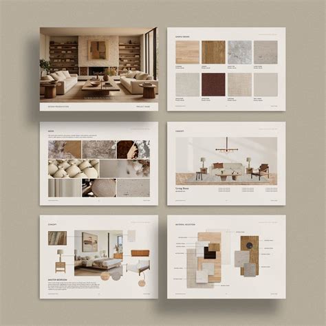 Atelier 77 | Interior Design Studio Core Template Kit | Interior design template, Presentation ...
