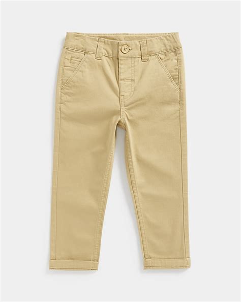 Buy Mothercare Essentials Boys Trouser -Light Brown Online at Best ...