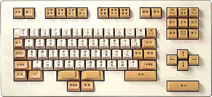 親指シフトキーボード（1980年） : 富士通