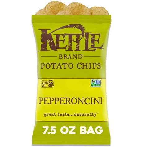 Kettle Brand Pepperoncini Kettle Potato Chips (7.5 oz) Delivery or ...