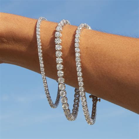 10ct Luxury Lab Grown Diamond Tennis Bracelet