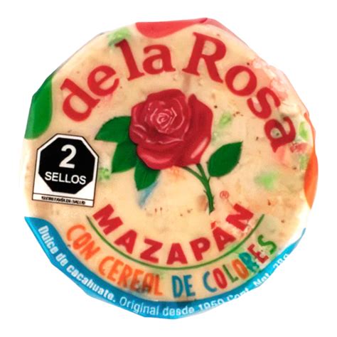 de la Rosa Mazapán con Cereal de Colores paquete con 30 piezas (Caja ...