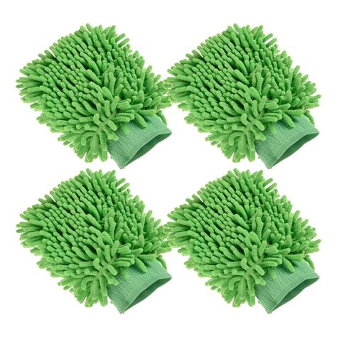 Kuber Industries Chenille Mitts|Microfiber Cleaning Gloves|Inside ...