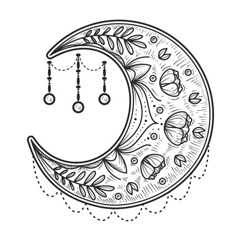 Moon drawing Images - Free Download on Freepik