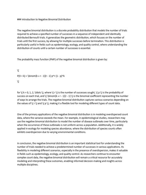 Negative binomial distribution Negative Binomial Examples 的图像结果