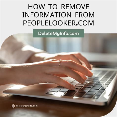 How To Remove Information From PeopleLooker.com - DeleteMyInfo™
