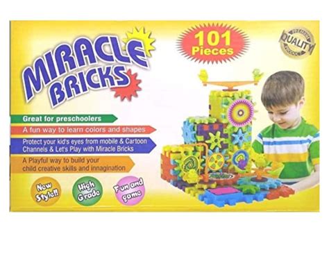 Bricks Motorized Spinning Gear Building Block | 101 pieces| 500+ Design ...